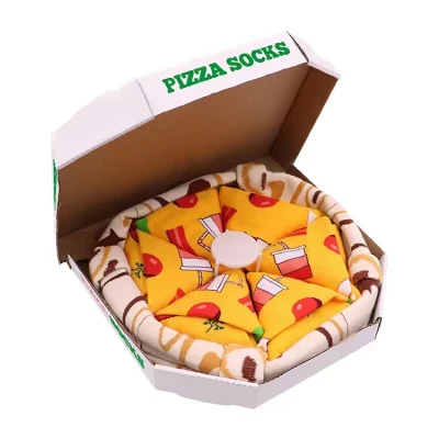 Design unico Cmax Pizza all'ingrosso Sport Happy Novelty Lady Food Calzini colorati per coppie di moda creativa